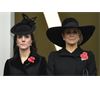 Kate Middleton y Máxima de Holanda de riguroso negro en el Domingo del Recuerdo